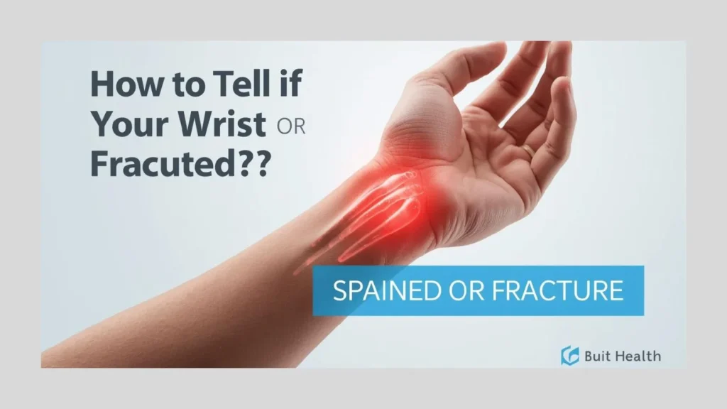 How to Tell if Your Wrist is Sprained or Fractured