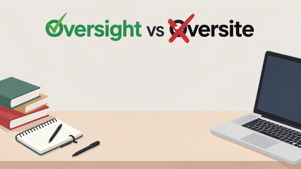 oversight-or-oversite